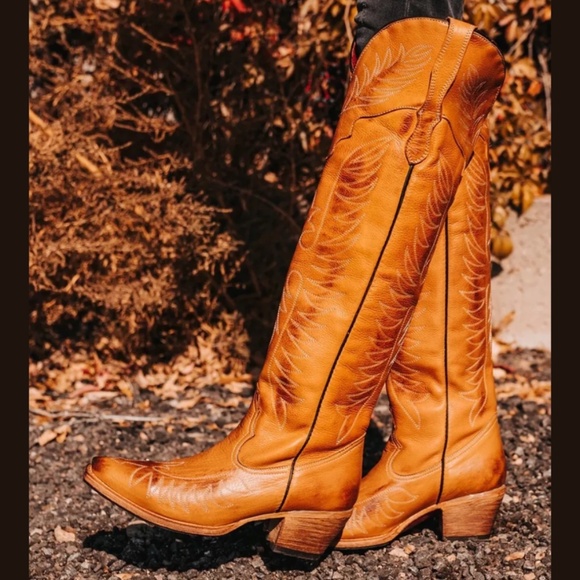 🚫🚫🚫SOLD! •|•FREEBIRD🦅BY STEVEN•| MISTY($495) TALL Snip Toe Western Boots - Picture 2 of 16